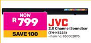 JVC 2.0 Channel Soundbar TH-N322B