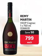 Remy Martin VSOP Cognac-750ml Each