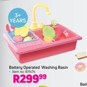 Battery Operated Washing Basin