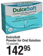 DulcoSoft Powder For Oral Solution- 10 Sachets
