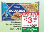 Blue Ribbon Sandwich Squares-2 x 22g/248g