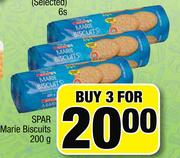 Spar Marie Biscuits-3 x 200g