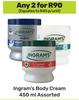 Ingram's Body Cream Assorted-For Any 2 x 450ml