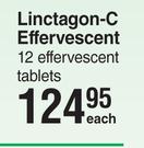 Linctagon-C Effervescent 12 Effervescent Tablets-Each