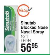 Sinutab Blocked Nose Nasal Spray-10ml