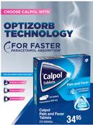 Calpol Pain & Fever Tablets 24 Tablets