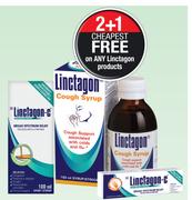 Linctagon-C Adult Cold Flu Syrup-100ml Each