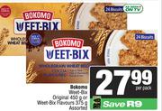 Bokomo Weet-Bix Original 450g Or Weet-Bix Flavours 375g Assorted-Per Pack