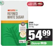 Spar White Sugar-2.5kg
