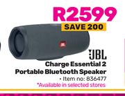 JBL Charge Essential 2 Portable Bluetooth Speaker