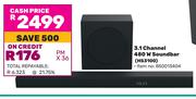 Hisense 3.1 Channel 480W Soundbar HS3100