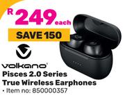 Volkano Pisces 2.0 Series True Wireless Earphones-Each