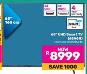 Hisense 165cm (65") UHD Smart TV 65A6N