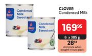 Clover Condensed Milk-6 x 385g