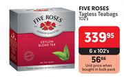 Five Roses Tagless Teabags-6 x 102s