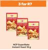 NCP Super Bake Instant Yeast-For 3 x 10g
