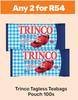 Trinco Tagless Teabags Pouch-For Any 2 x 100s