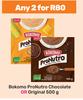 Bokomo Pro Nutro Chocolate Or Original-For Any 2 x 500g