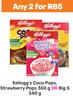 Kellogg's Coco Pops, Strawberry Pops 350g Or Big 5 340g-For Any 2