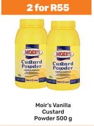 Moir's Vanilla Custard Powder-For 2 x 500g