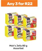 Moir's Jelly Assorted-For Any 3 x 80g