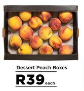 Dessert Peach Boxes-Each