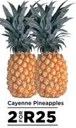 Cayenne Pineapples-For 2