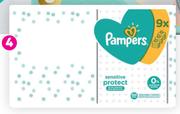 Pampers Sensitive Baby Wipes 504's Pack- Each