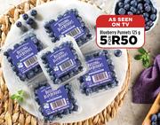 Blueberry Punnets-For 5 x 125g