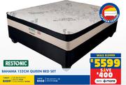 Restonic Bahama 152cm Queen Bed Set