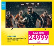 Smasung 75"(190cm) Smart QLED TV 458052-Each