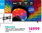 Hisense 75" (189cm) Smart UHD TV 462881-Each