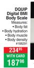 Dquip Digital BMI Body Scale 188291