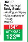 Dquip Mechanical Body Scale 188294