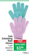 Cala Exfoliating Bath Gloves-Per Pair