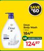 Dove Body Wash-1ltr