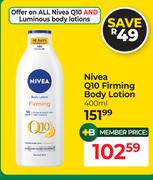 Nivea Q10 Firming Body Lotion-400ml