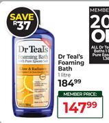 Dr Teal's Foaming Bath-1ltr