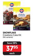 Snowflake Creations Cake Kit (All Variants)-Each
