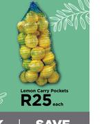 Lemon Carry Pockets-Each