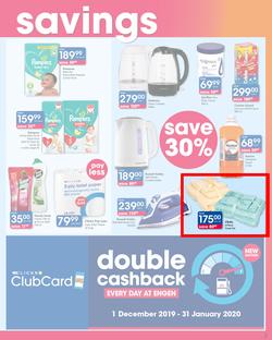 Clicks : You Pay Less (5 Dec - 16 Dec 2019), page 3