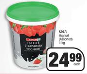 Spar Yoghurt (Assorted)-1kg Each