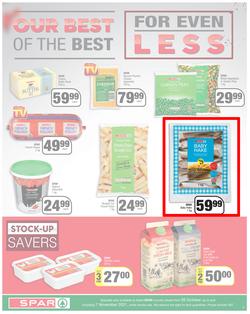 SPAR EASTERN CAPE : Our Best For Less (26 October - 7 November 2021) Valid In | Amahlathi, Bedford, Buffalo Flats, Cala, Centane, Hankey, Idutywa, Indwe, Kwa-Fetting, Komga, Lady Frere, Nemato, Ugie, page 3