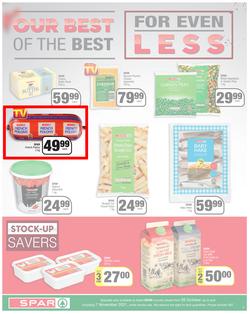 SPAR EASTERN CAPE : Our Best For Less (26 October - 7 November 2021) Valid In | Amahlathi, Bedford, Buffalo Flats, Cala, Centane, Hankey, Idutywa, Indwe, Kwa-Fetting, Komga, Lady Frere, Nemato, Ugie, page 3