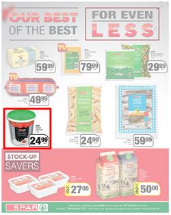 SPAR EASTERN CAPE : Our Best For Less (26 October - 7 November 2021) Valid In | Amahlathi, Bedford, Buffalo Flats, Cala, Centane, Hankey, Idutywa, Indwe, Kwa-Fetting, Komga, Lady Frere, Nemato, Ugie, page 3
