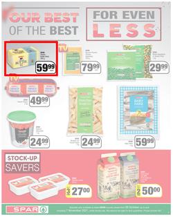 SPAR EASTERN CAPE : Our Best For Less (26 October - 7 November 2021) Valid In | Amahlathi, Bedford, Buffalo Flats, Cala, Centane, Hankey, Idutywa, Indwe, Kwa-Fetting, Komga, Lady Frere, Nemato, Ugie, page 3