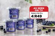 Blueberry Tubs-For 4 x 125g