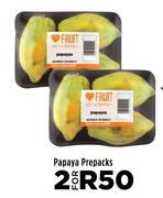 Papaya Prepacks-For 2