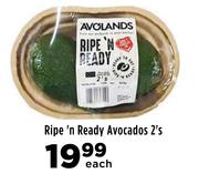 Ripe'n Ready Avocados-2's Pack Each