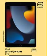 Apple iPad 10.2" 9th Gen 64GB LTE